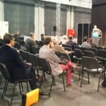 Taisto Haavasojan seminaariesitys "Optimizing Usage of Anti-Icing Chemicals by Road Condition Monitoring" Brusselissä 2015.