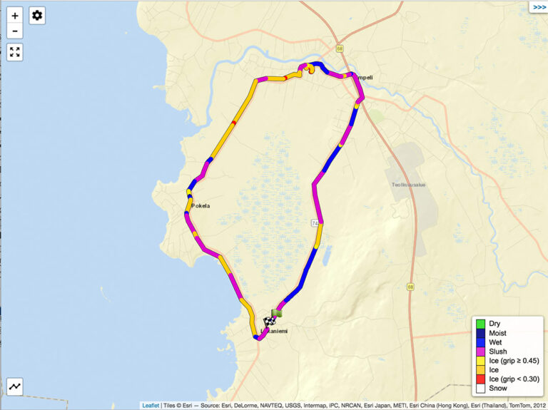 RCM411 kelianturin mittausten toistettavuudesta – Teconer road condition monitoring technology