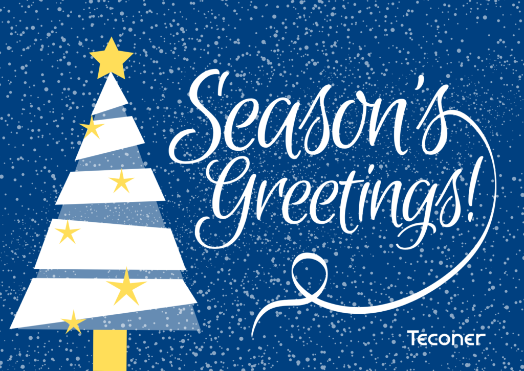 Season’s Greetings card from Teconer